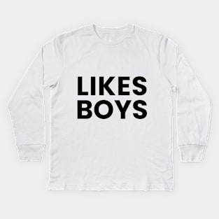 Likes Boys Kids Long Sleeve T-Shirt
